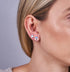 Rainbow White | .925 Sterling Silver | Mermaid Glass Mini Stud Earrings